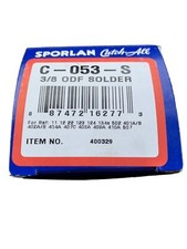Sporlan Catch-All C-053-S Filter Drier 3/8 ODF Solder