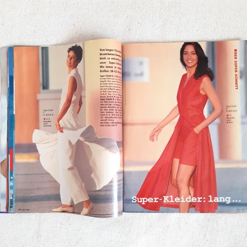 NEUE MODE GERMANY Magazine #3/1993 Vintage Sewing Patterns - Picture 7 of 11