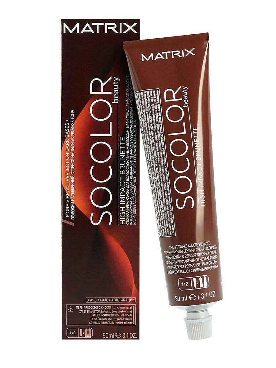 Matrix Socolor Beauty High Impact Brunette MV Mocha Violet Hair Color   3474636362370 | eBay