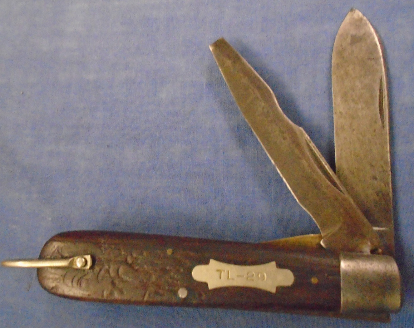 CAMILLUS CUTLERY CO TL-29 MILITARY WWII ELECTRICIANS KNIFE RARE TL-29 PLATE USA