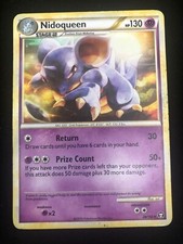 Nidoqueen Pokemon TCG HS Triumphant 28/102 Rare LP/MP on eBay