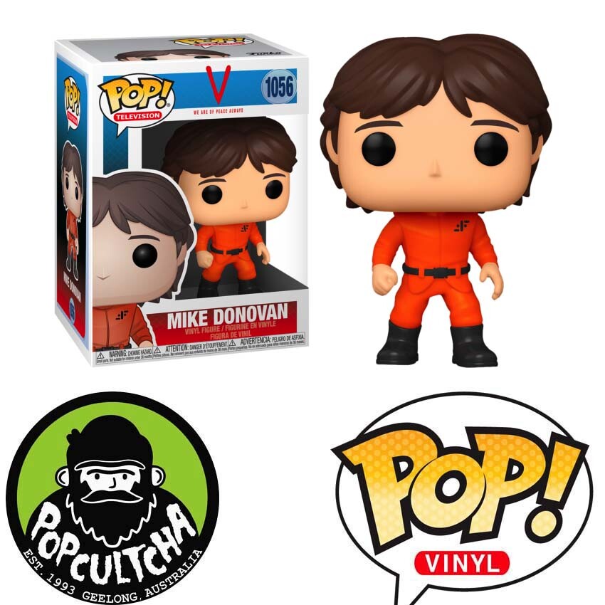 V (1984) - Mike Donovan Pop! Vinyl Figure &Quot;New&Quot;