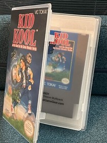 Kid Kool and the Quest for the Seven Wonder Herbs (NES 1990) W/ Case