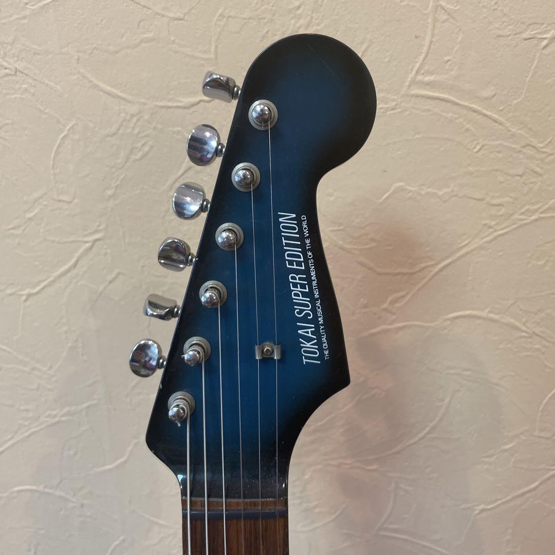Tokai SUPER EDITION Stratocaster Electric Guitar Blue Used F/S