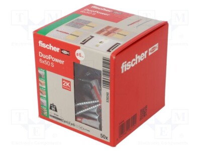 1 Paket, Plastic anchor FISCHER-538245 /E2DE