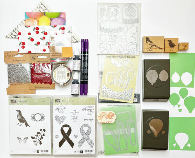 Stampin Up Stempel und Stanzenset Fest Feiern Motive Framelits Dies Bastel-Paket