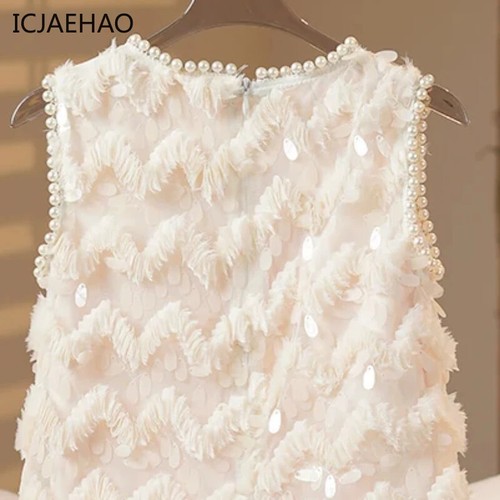 Girls Dress White Short Sleeves Princess Party Wedding Formal Clothes Gown - Picture 4 of 13