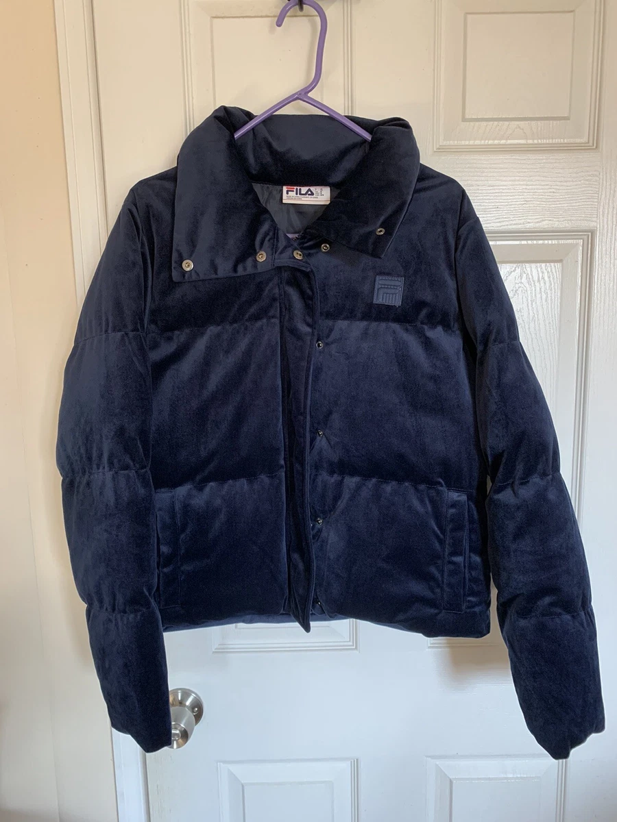 Womens fila top puffer jacket
