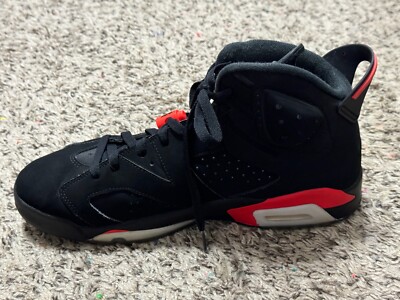 Nike Air Jordan 6 Retro Black Infrared Size 10.5 US 887223062653| eBay
