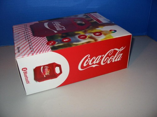 Coca Cola Mini Party Wireless Bluetooth Speaker Red White - New Factory Sealed - Picture 6 of 16