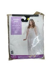 Angel Costume Size Small 4-6 NEW In Package Dress And Halo Headband Included