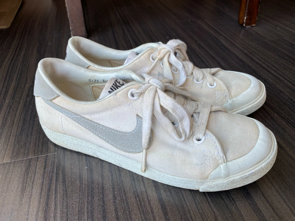 Vintage 1984 Nike Canvas Shoe Size 8.5 Made In Korea | Vintage nike shoes, Canvas  shoes, Vintage nike