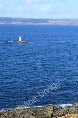 Foto 6x4 Über dem Meer nach Skye Courteachan Warnbake in den Gewässern b c2010