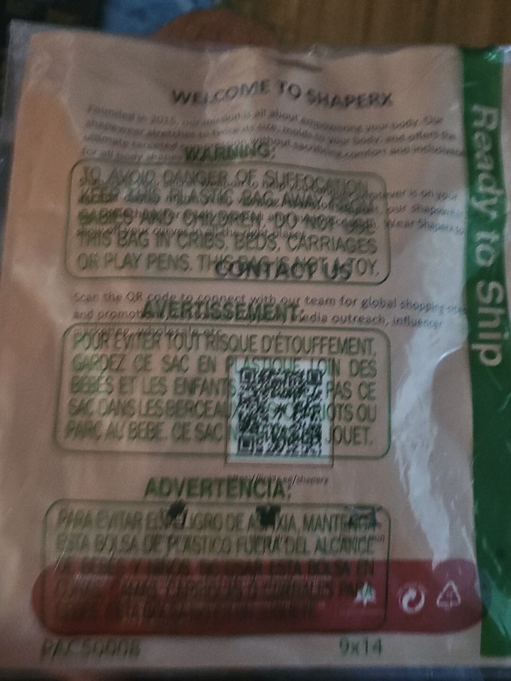 SHAPERX Bodysuit Size S/M Tummy Control/Shapewear/Seamless Sculpting