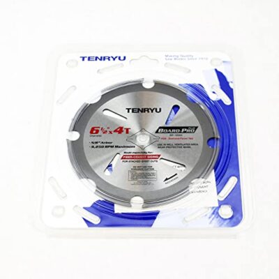 Tenryu BP-16504 Board-Pro Plus Fiber-Cement Siding Saw Blade, 6-1/2'' x 4T