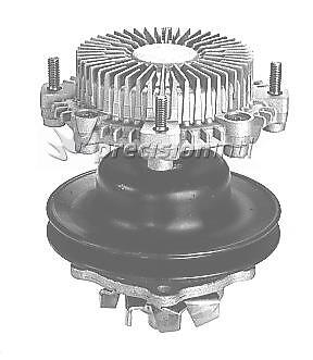 GMB GWT-26AF WATER PUMP FOR TOYOTA 18R SINGLE PULLEY & FAN CLUTCH - Picture 1 of 1