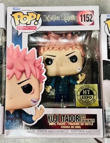 Funko Pop! Jujutsu Kaisen Yuji Itadori with Sukuna Mouth HT Expo 2022 Exclusive