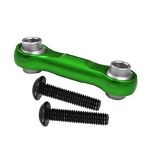 NEW GPM Racing Aluminum 7075 Alloy Steering Drag Link Green for Losi 1/10 Baja