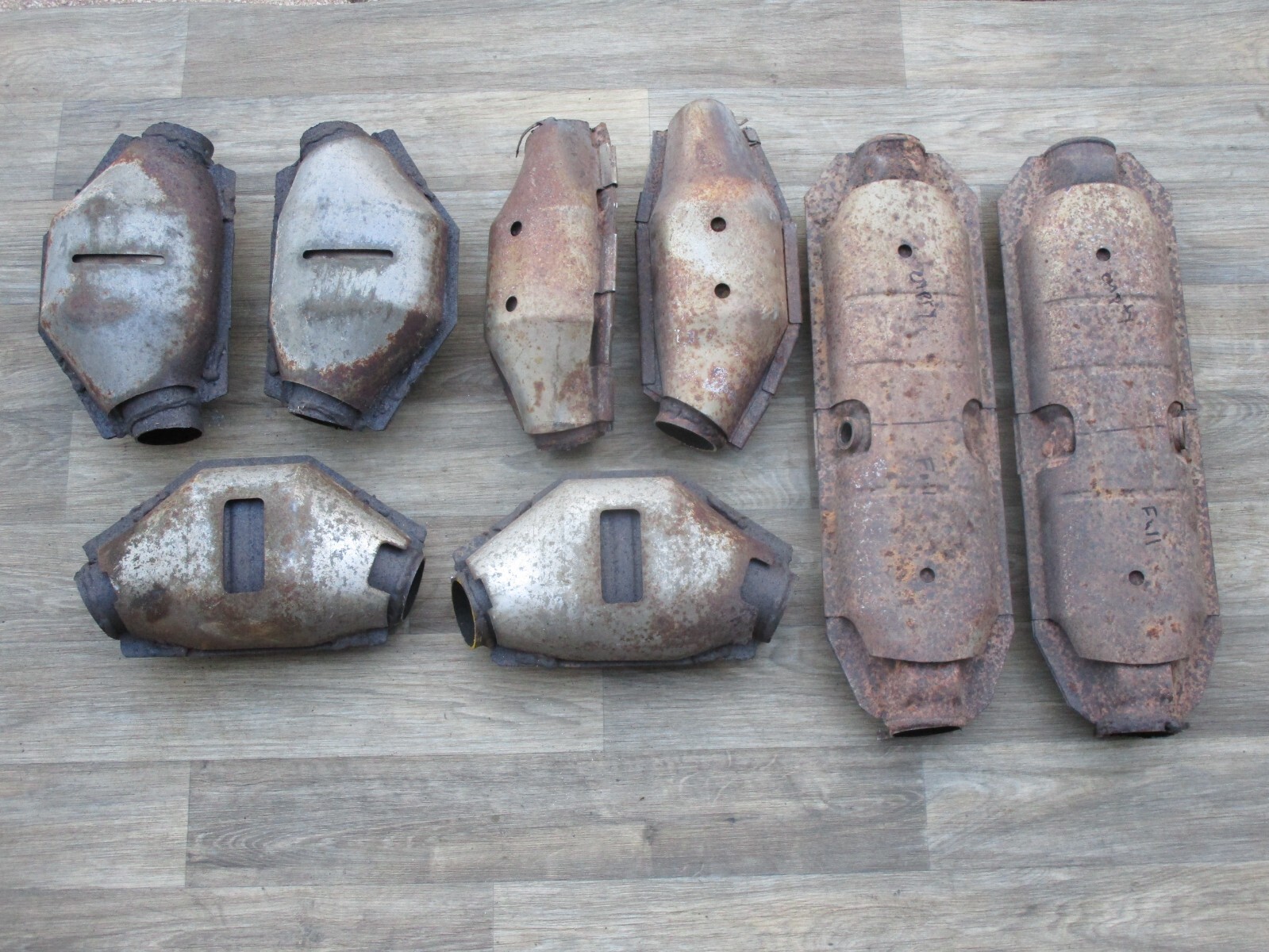 SCRAP CATALYTIC CONVERTER 6 FULL FOR RECYCLING PLATINUM PALLADIUM RHODIUM eBay