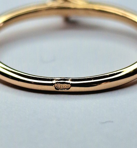14k rose gold natural diamond engagement ring - Picture 5 of 6