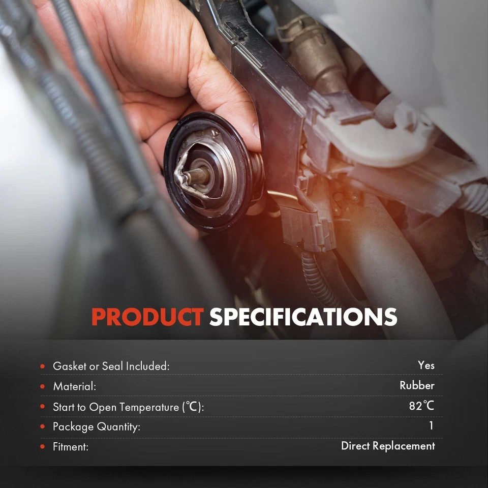 Termostato de refrigerante del motor para Chevrolet Silverado 3500 GMC Sierra 2500 HD Hummer Foto 2 de 4