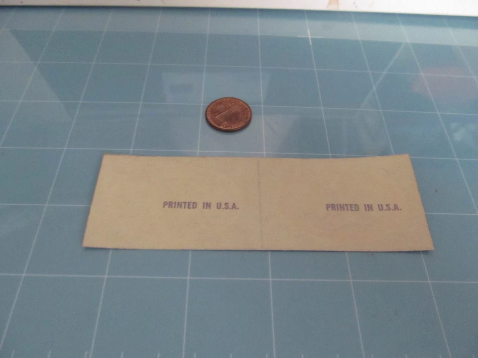 SMALL PAIR VINTAGE Sticker / Decal RACING ORIGINAL old stock - Image 2 of 2