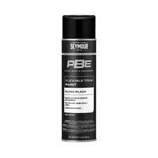 20-1677 Seymour PBE Professional Trim Spray Paint, Gloss Black (15 oz.)