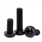 M6 Phillips Bolts Nylon Round head Screws Plastic Insulated Screw Black