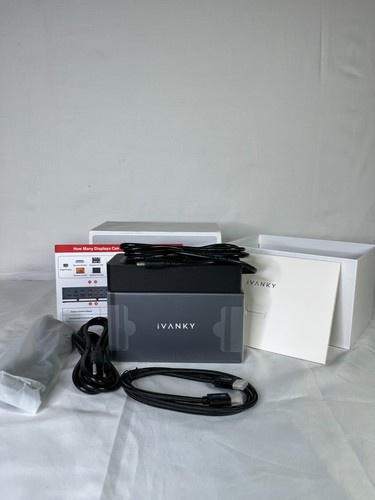 iVANKY FusionDock Max 1 VCD10 Black 40Mbps Data Transfer Laptop Docking Station - 第 1/12 張圖片