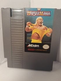 WWF Wrestlemania 1988 Nintendo NES - WWE Vintage  Game Cartridge And  Case