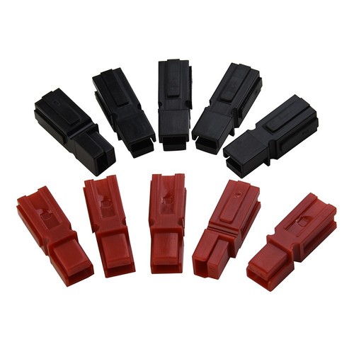 Efficient Electrical Connectors Set in Red and Black for Multiple Applications - Afbeelding 3 van 12