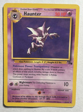 Haunter 21/62 Fossil Pokémon TCG Rare Non Holo LP 1999 on eBay