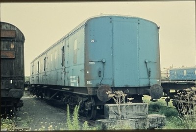 ORIGINAL 35mm SLIDE, GWR   BG   306,  as 083320. At Eastleigh B.R.E.L., 1986.