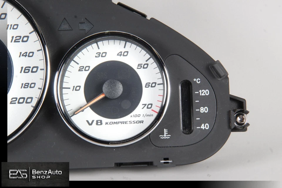 2006 Mercedes W219 CLS55 AMG Instrument Cluster Speedometer OEM - Image 4 of 4