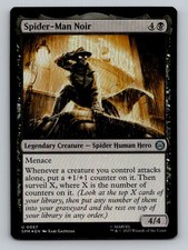Spider-Man Noir 67 Uncommon Marvel's Spider-Man Magic: The Gathering Foil NM