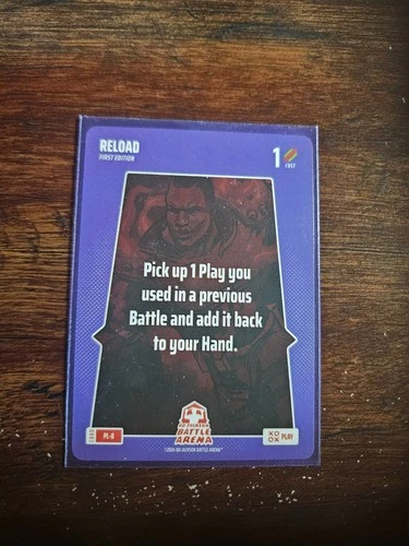 2024 Bo Jackson Battle Arena Alpha First Edition SSP Play #PL-8 Reload