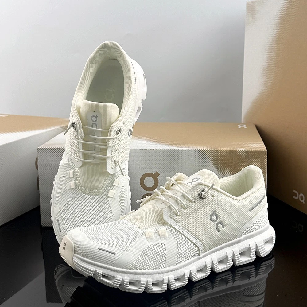ON Cloud 6 Women's Running Shoes White/White US Sizes 6-9.5 Sneakers