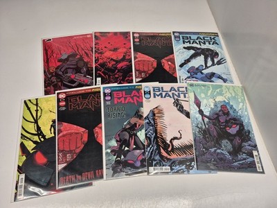 BLACK MANTA DC COMICS Bundle Lot Of 9