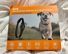 F850 GPS Outdoor Wireless Dog Fence System w/ Fence Collar  Manual