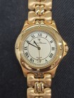 Men's 18k Plated Marice Chomain Swiss Made Dress Watch Reg.98004 ETA Movement. — photo 3