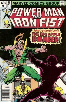 Power Man And Iron Fist #59 (Newsstand) FN; Marvel | Big Apple Bomber - w/Bag+Bo