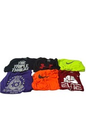 Lot Of 18 Nike/UA/Jordan/Puma Youth XL Shirts Good Condition