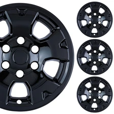 PACRIM 16" Gloss Black Wheel Skins for Toyota Tacoma (2005-2017) | ABS |Set of 4