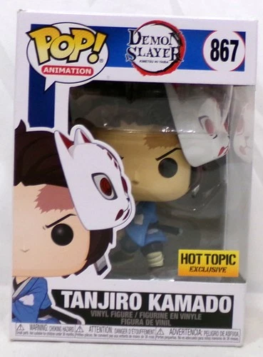 Funko Pop 867 Tanjiro Kamido Demon Slayer Hot Topic Exclusive  Vinyl Figure
