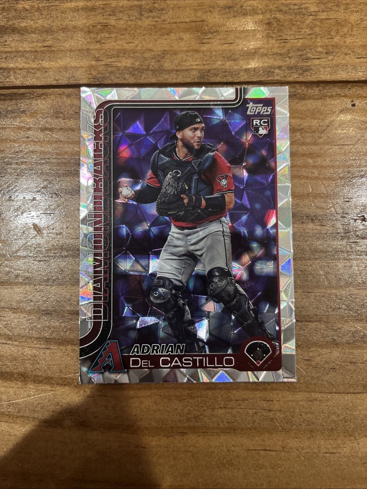 2025 Topps Series 1 - Adrian Del Castillo #226 Diamante Foil (RC)