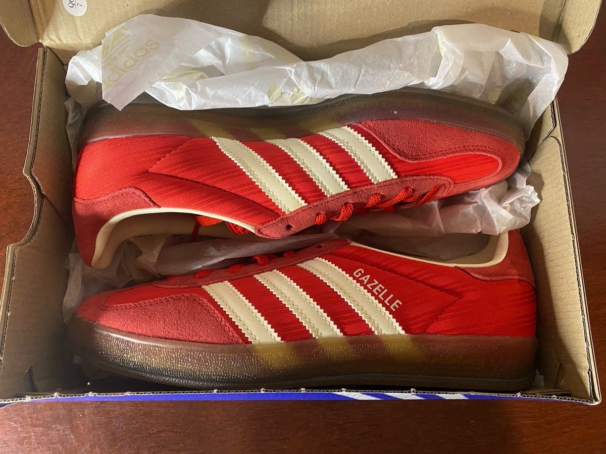 Adidas Gazelle Indoor Sneaker Size 6 (Women) Red New With