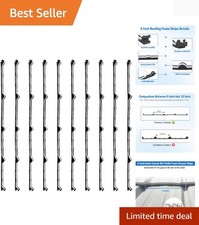 10-Pack  Foam Closure Strips – 9in Inside for Metal Roof Weatherproofing