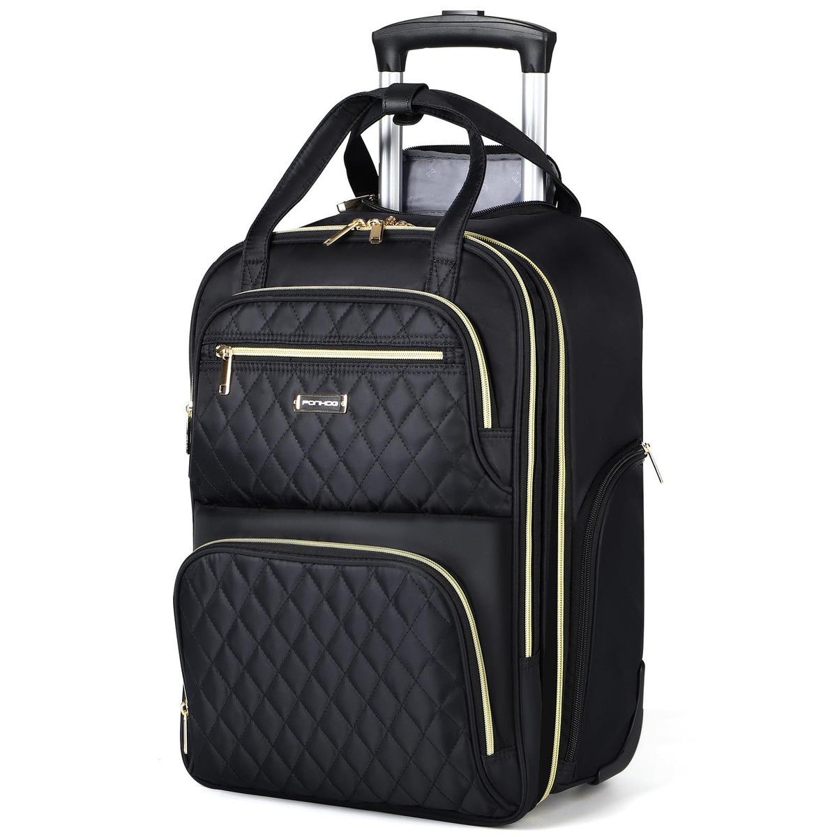 Rolling Backpack for Women, 15.6 Inch Travel Laptop Wheeled Backpack, 30L  Rol... | eBay