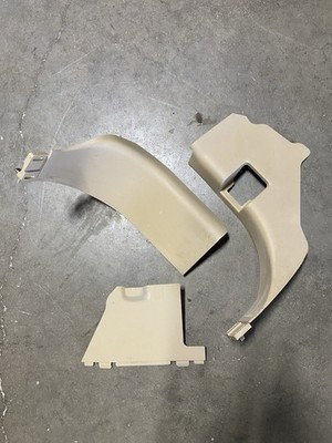 2017-2025 FORD F150 F250 F350 TAN CREWCAB  LOWER TRIM KICK PLATES PANELS