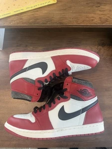 Size 10 - Air Jordan 1 Retro High OG Chicago Lost And Found Pre-Owned DZ5485-612